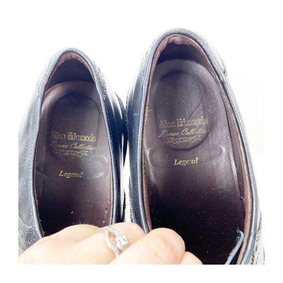 Allen Edmonds Legend Wingtip Oxford Men’s Size 13 Black Leather Dress Shoe main image 5